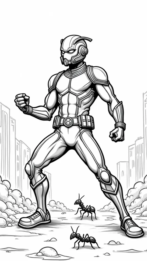 coloriage antman